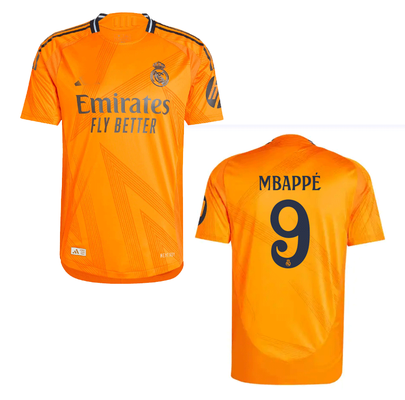 Kylian Mbappe Real Madrid Away Football Jersey