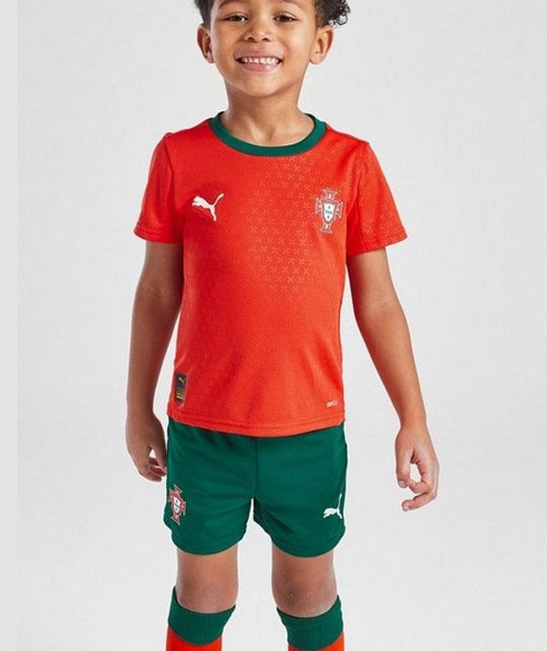 Kids Cristiano RONALDO Portugal x PUMA Nations League Kit Shirt and Short