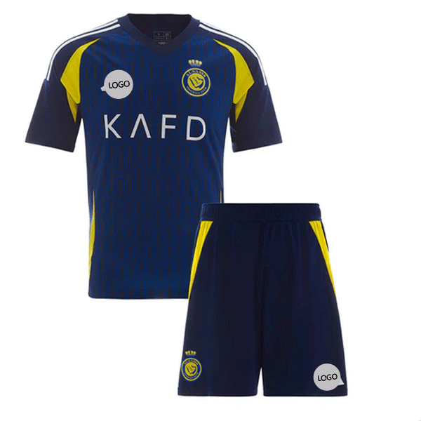 Cristiano Ronaldo Al Nassr FC Football Kit for Kids 2025