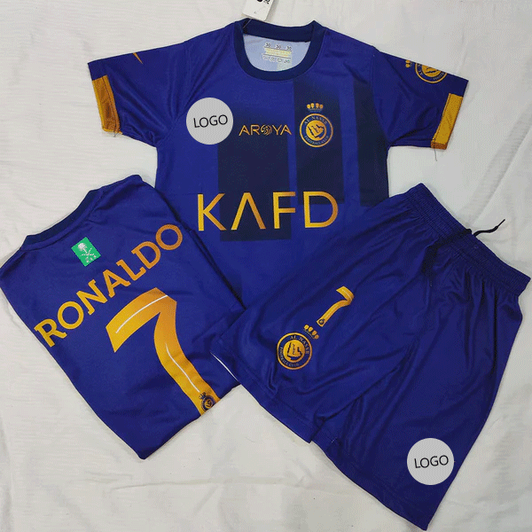 Cristiano Ronaldo Al Nassr FC Football Kit for Kids