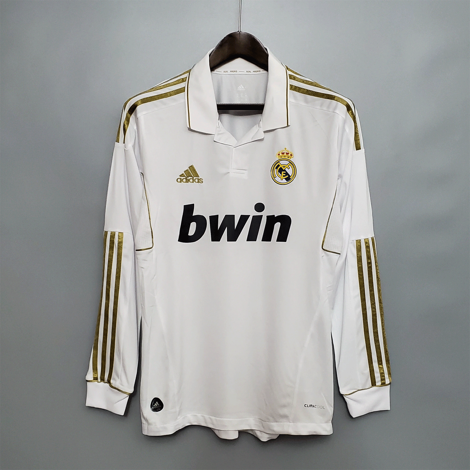 Real Madrid Home Bwin Jersey 2011-12 (Long Sleeve)