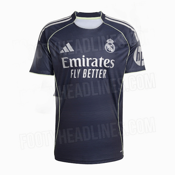 Kylian Mbappe Real Madrid Away Football Jersey - 2025/2026