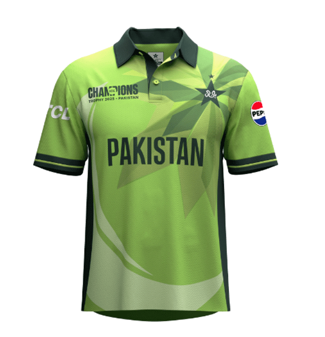 ORIGINAL PCB Pakistan Cricket Team Official Shirt - 2025 Champions Trophy